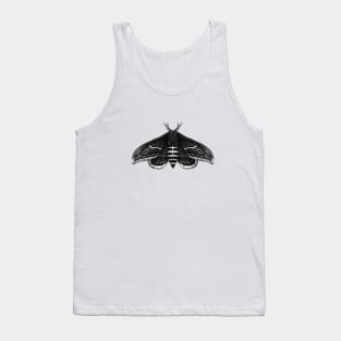 Black Emperor Moth Tank Top